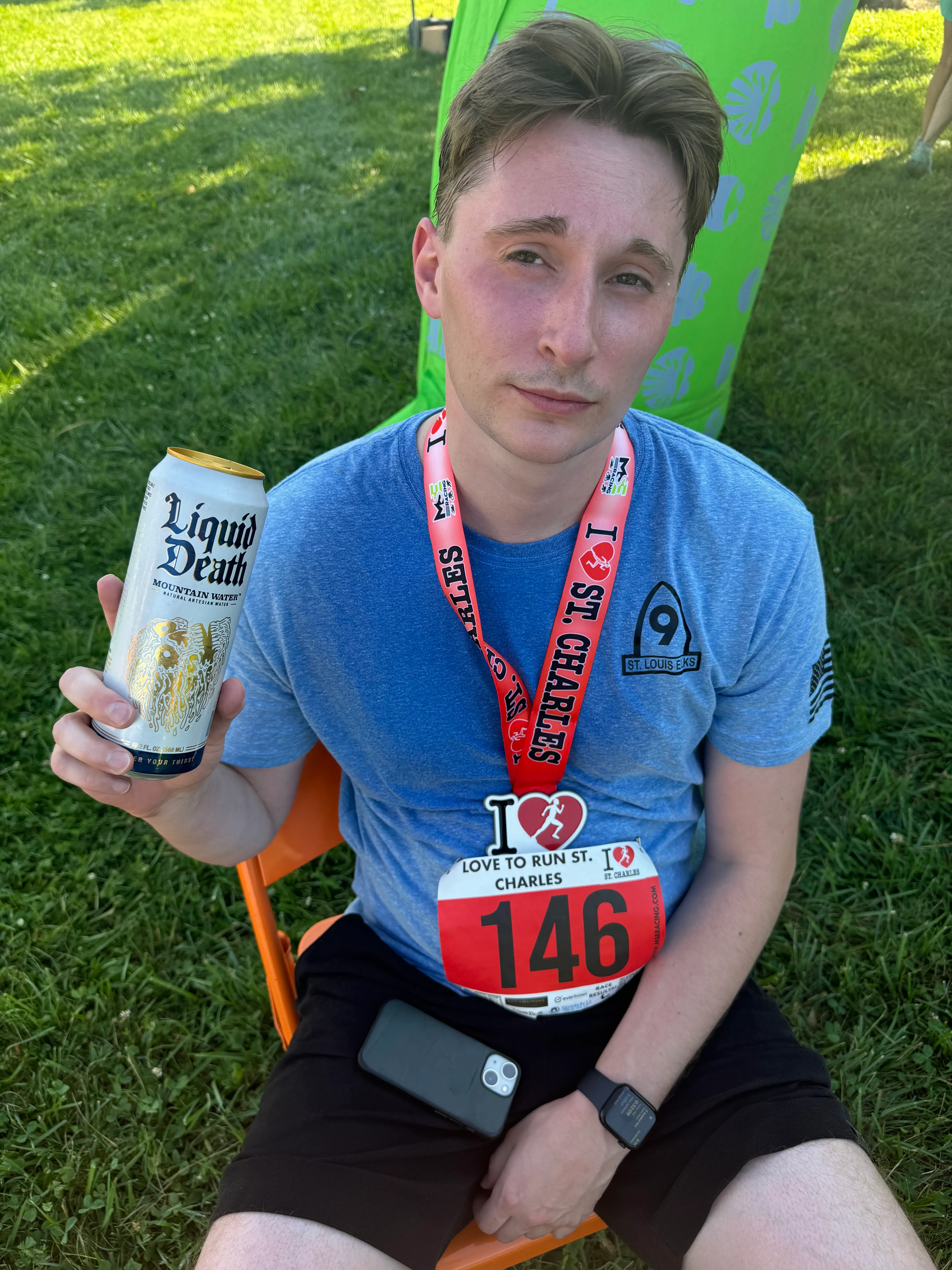 Recovering after a 5K