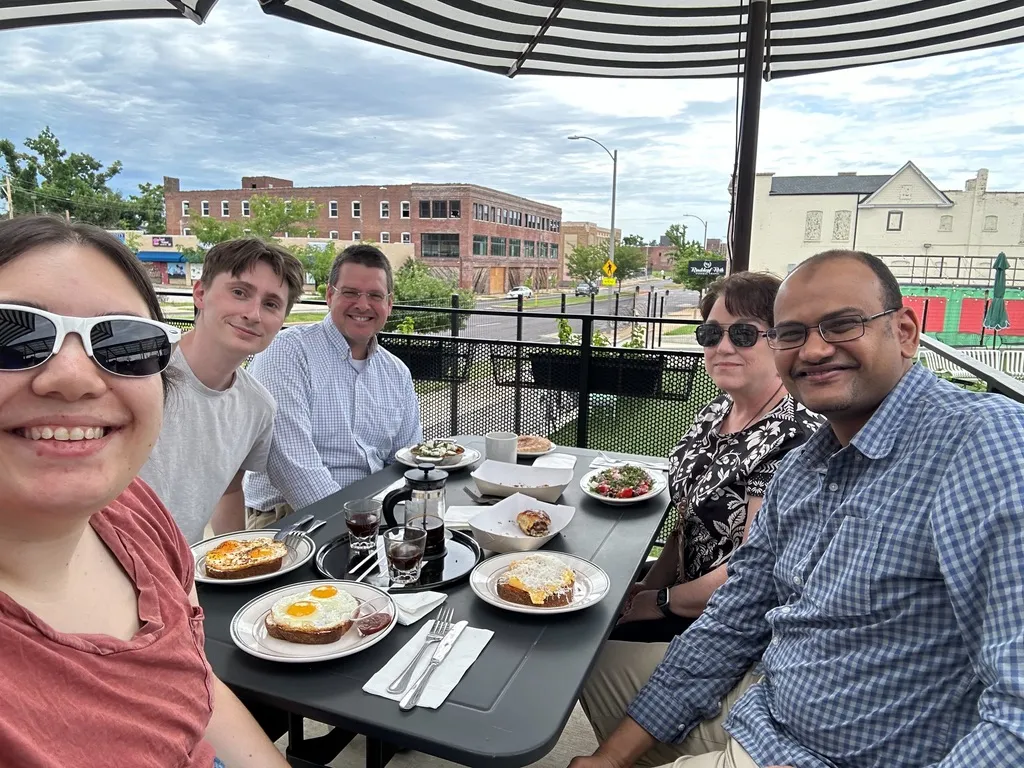 Lunch with the Spencer lab