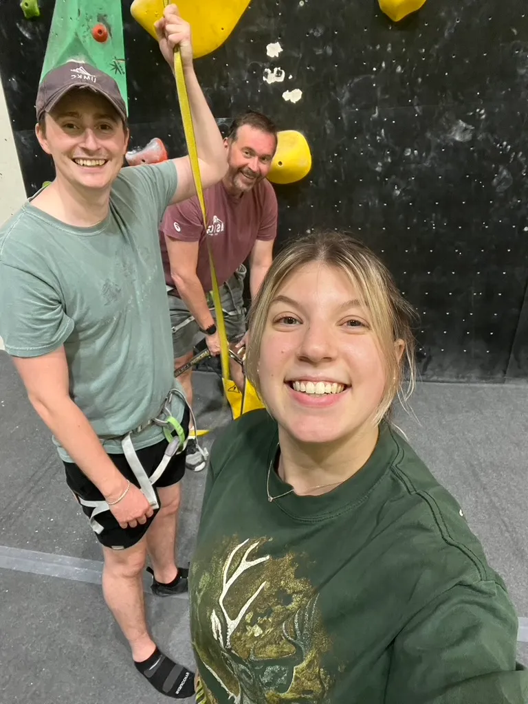 Rock climbing